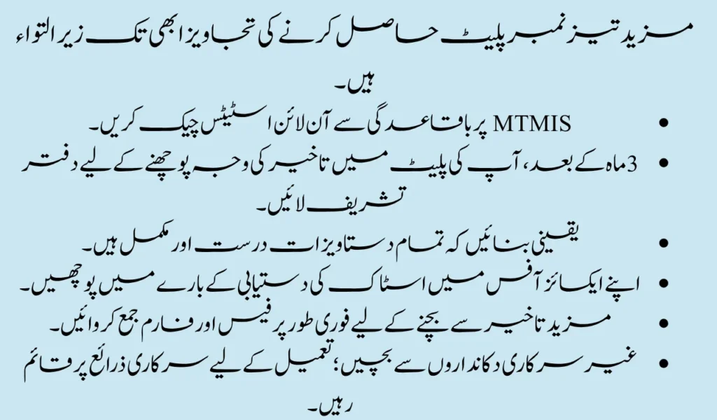 E-Bike Delivered but Number Plate Still Not Issued